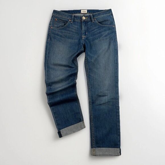 Hudson Denim - Hudson Bacara Straight Flood Cuff Denim Women’s Jeans Size 29 Preppy City Life